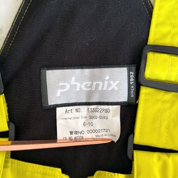 Phoenix insulated ski pants for kids size 6-10 - Picture 4 of 9